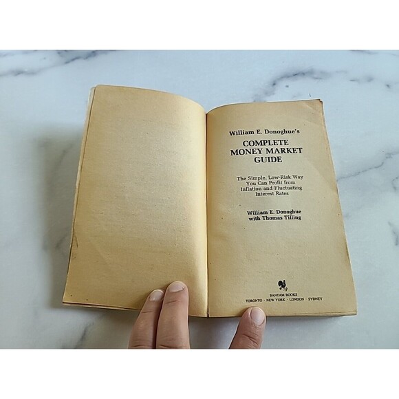 Complete Money Market Guide By William E. Donoghue Paperback - Picture 3 of 10